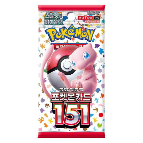 BOOSTER POKEMON CORÉEN 151 SV2A