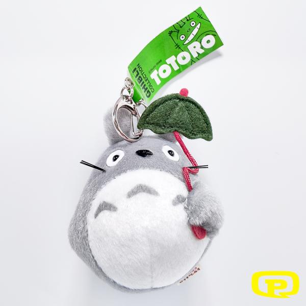 PORTE-CLÉS PELUCHE TOTORO AVEC SA FEUILLE