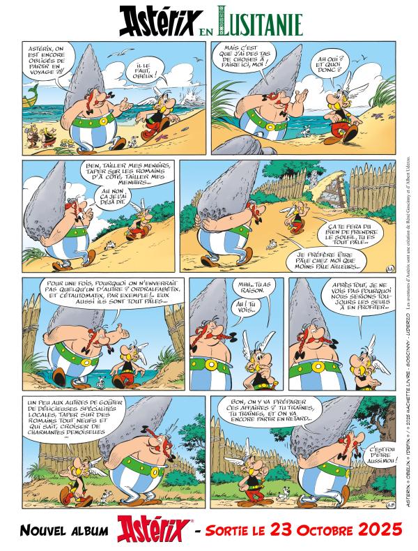 ASTERIX TOME 41 - EDITION LUXE - ASTERIX EN LUSITANIE