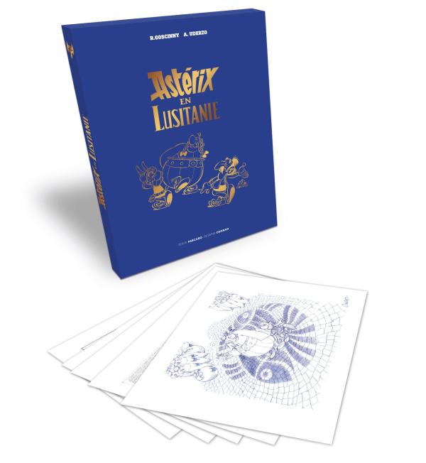 ASTERIX TOME 41 - ARTBOOK - ASTERIX EN LUSITANIE