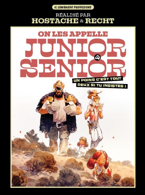 ON LES APPELLE JUNIOR & SENIOR EDITION SPECIALE CANAL BD + PRINT EXCLUSIF PULP'S OFFERT