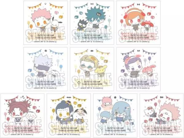 JUJUTSU KAISEN X SANRIO CHARACTERS MAGNET