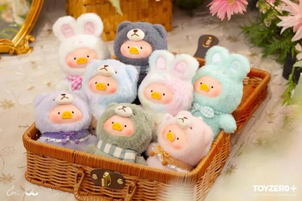 BLIND BOX PLUSH PENDANT LULU THE PIGGY JOYFUL TIME SERIES