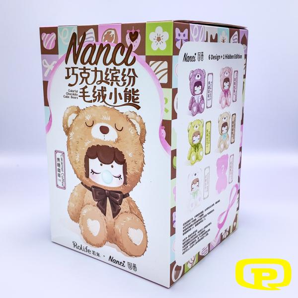 BLIND BOX PLUSH NANCI COLORFUL CHOCOLATE CUTIE BEARS