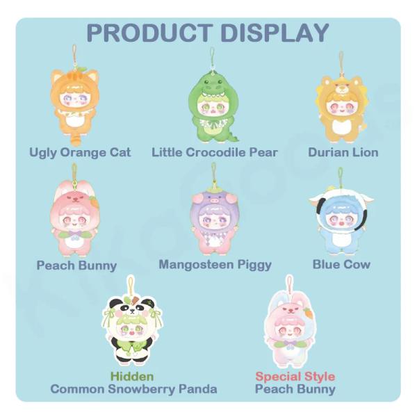 BLIND BOX PLUSH PENDANT PLAYFUL KID FIRST GENERATION SERIES