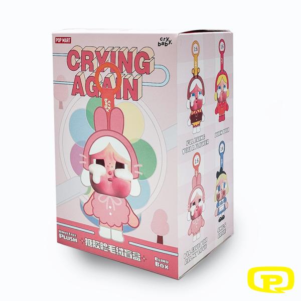 BLIND BOX PLUSH PENDANT POP MART X CRY BABY CRYING AGAIN