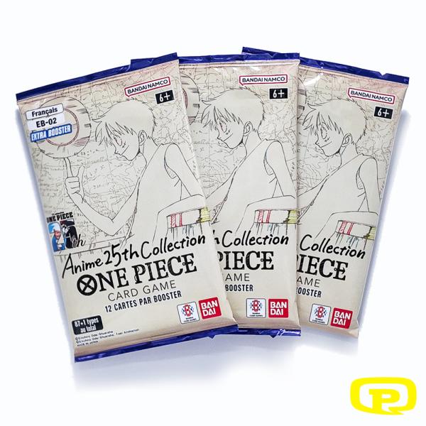 BOOSTER FRANÇAIS ONE PIECE 25EME ANNIVERSAIRE EB-02