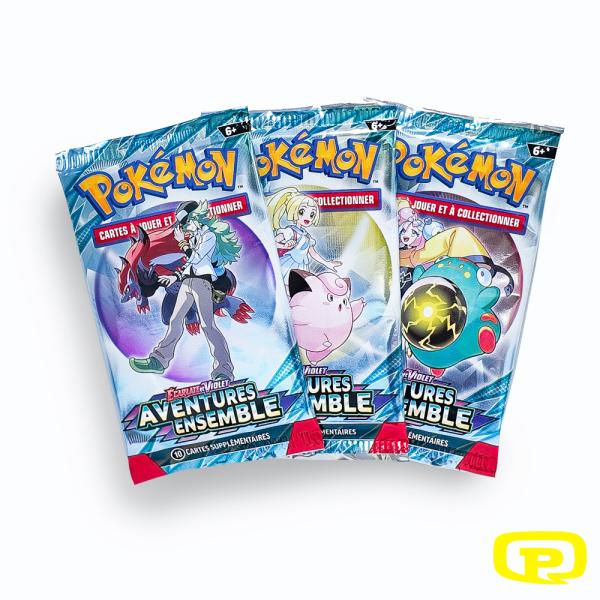 BOOSTER POKÉMON FRANÇAIS AVENTURE ENSEMBLE
