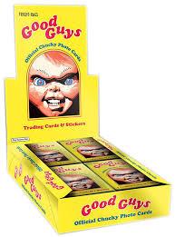 TOPPS FRIGHT-RAGS GOOD GUYS CHUCKY TRADING CARDS