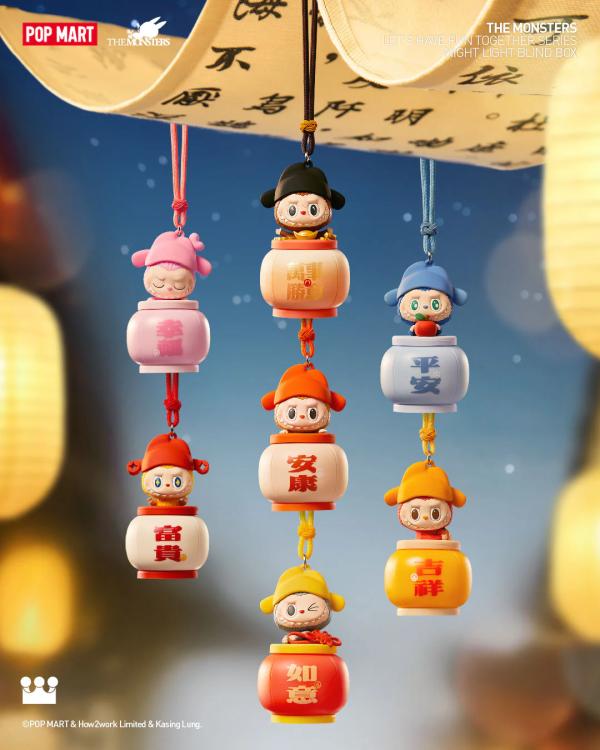 POP MART X THE MONSTERS LABUBU LET'S HAVE FUN TOGETHER SERIES - NIGHT LIGHT BLIND BOX
