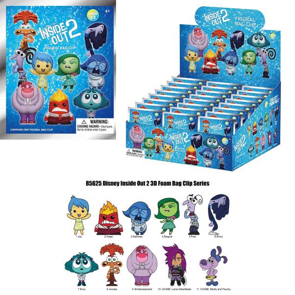 MONOGRAM FIGURAL BAG CLIP DISNEY INSIDE OUT 2