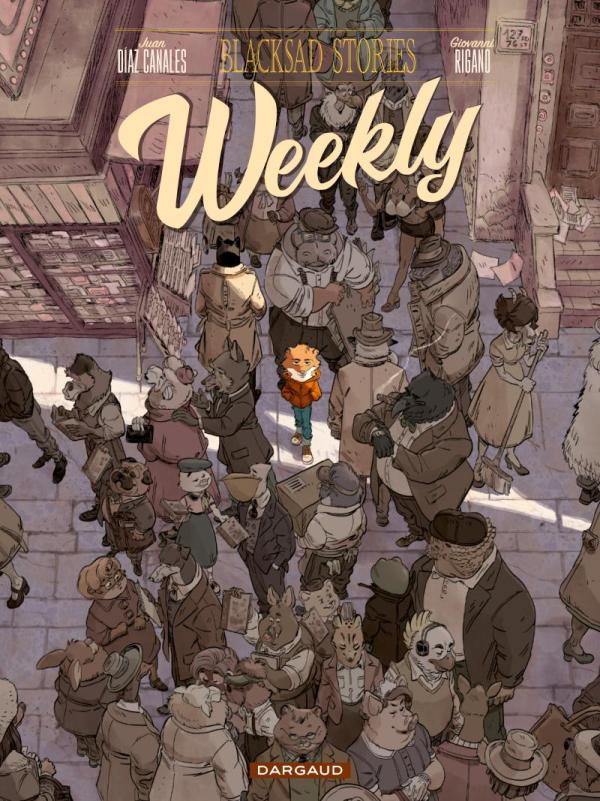 BLACKSAD STORIES - WEEKLY + PRINT EXCLUSIF PULP'S OFFERT