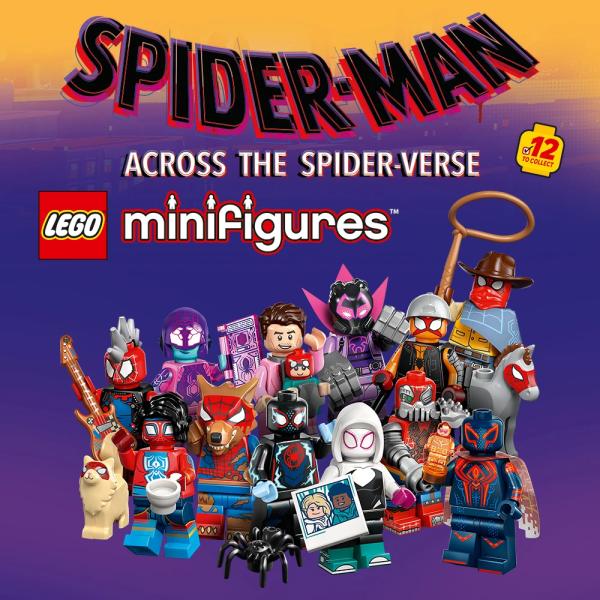 MINIFIGURES LEGO SPIDERMAN ACROSS THE SPIDERVERSE