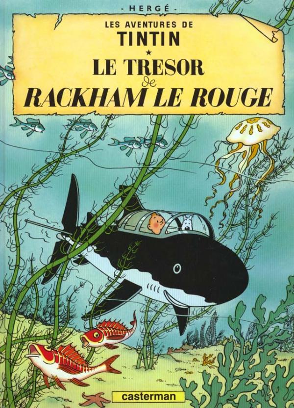 TINTIN - T12 - LE TRESOR DE RACKHAM LE ROUGE