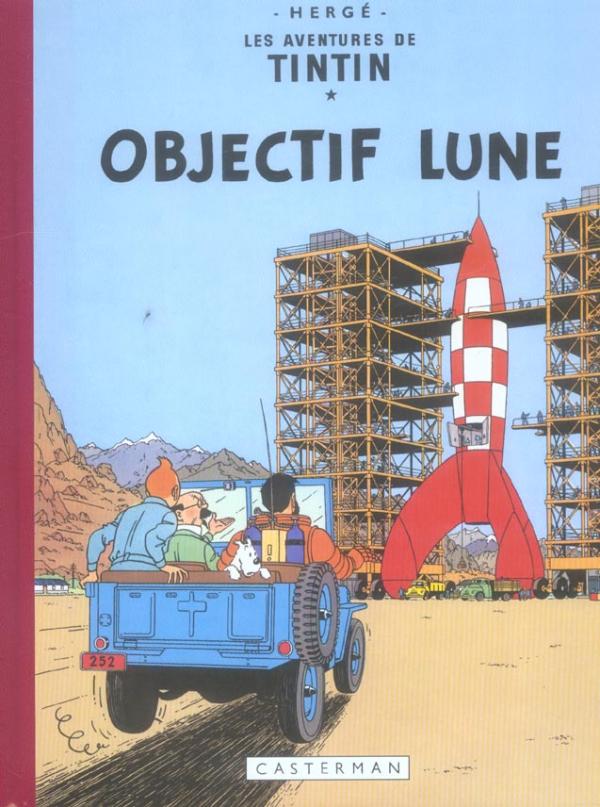 TINTIN - FAC-SIMILE COULEURS - T16 - OBJECTIF LUNE