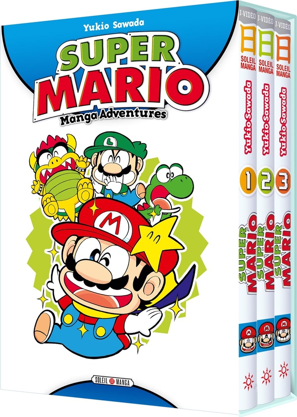 SUPER MARIO MANGA ADVENTURES - COFFRET T01 A T03 NED