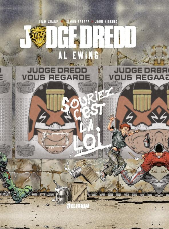 JUDGE DREDD PAR AL EWING - SOURIEZ, C'EST LA LOI