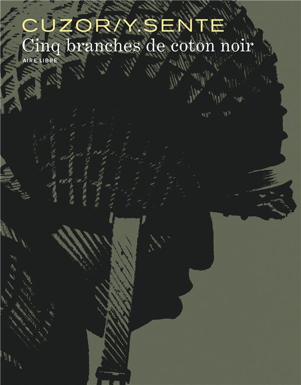 CINQ BRANCHES DE COTON NOIR