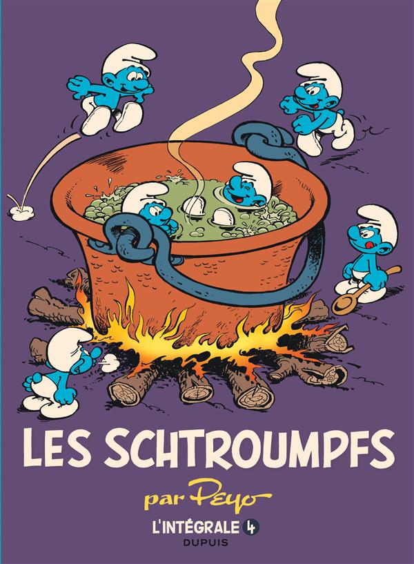 LES SCHTROUMPFS - L'INTEGRALE - TOME 4 - 1975-1988