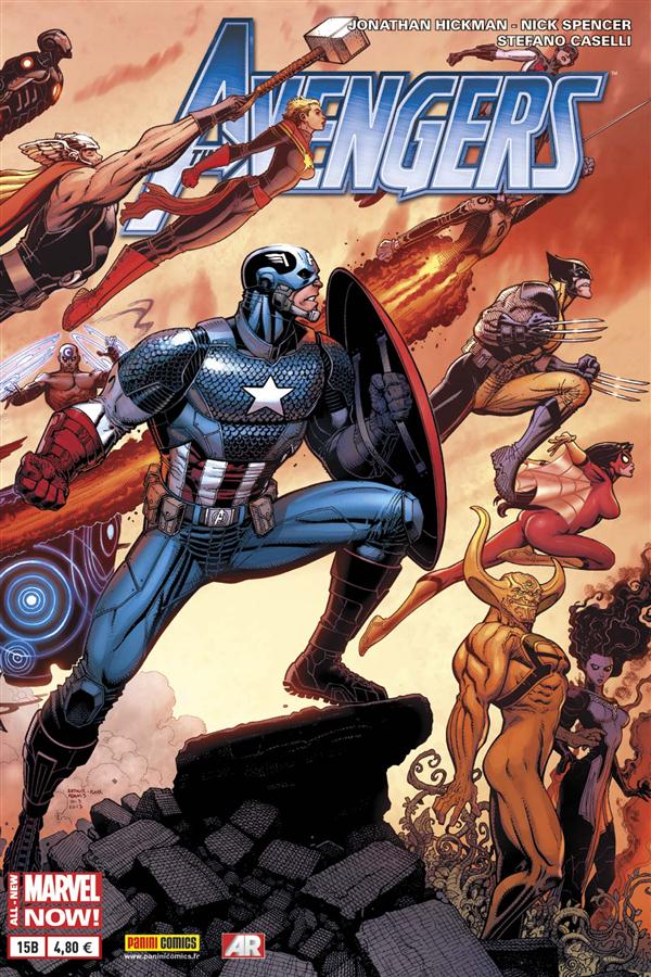 AVENGERS 2013 015 COVER LIBRAIRIE