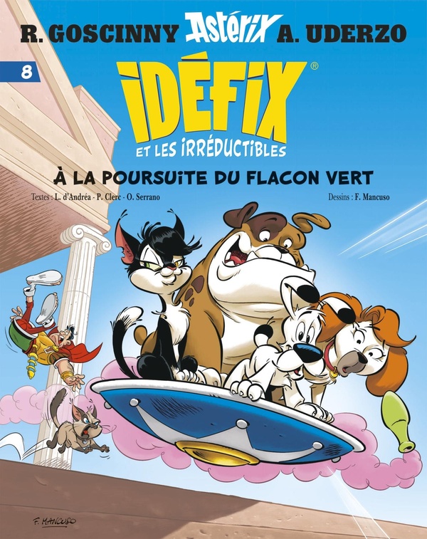 IDEFIX ET LES IRREDUCTIBLES TOME 8 - A LA POURSUITE DU FLACON VERT