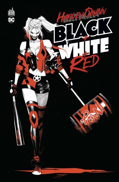 HARLEY QUINN BLACK + WHITE + RED