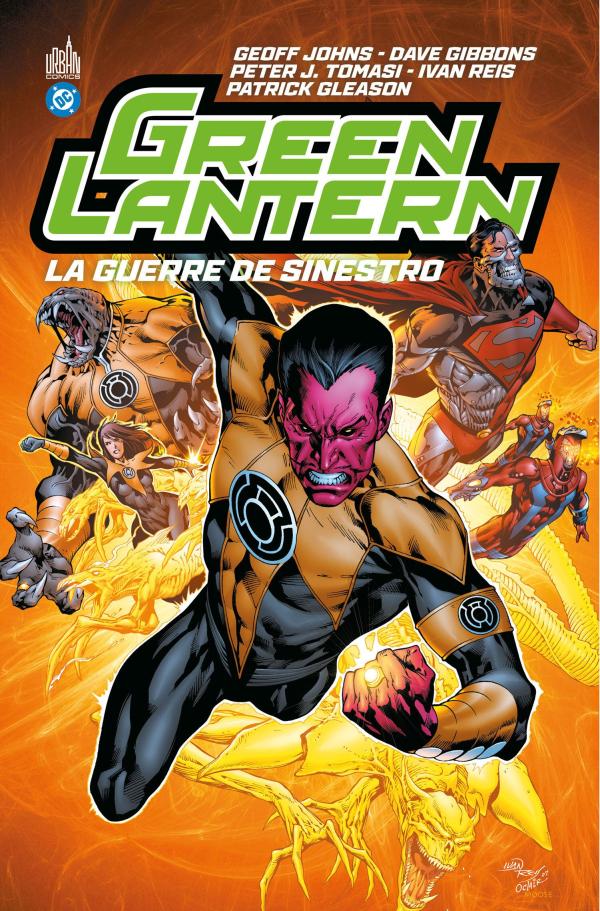 DC PAPERBACK - GREEN LANTERN - LA GUERRE DE SINESTRO (2007)
