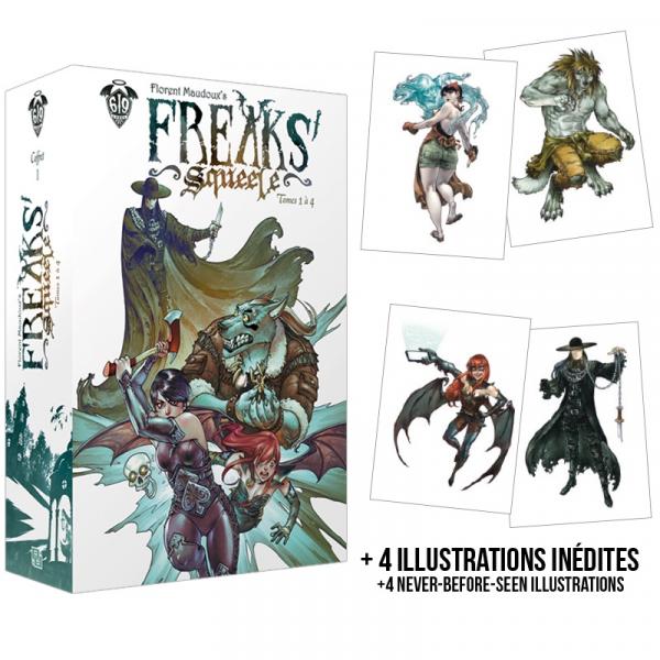 FREAK'S SQUEELE - COFFRET FREAKS' SQUEELE, TOME 1. (TOMES 1 A 4)