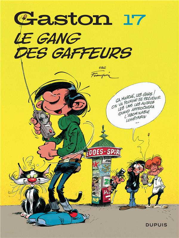 GASTON (EDITION 2018) - TOME 17 - LE GANG DES GAFFEURS