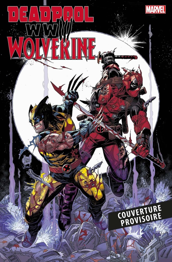 DEADPOOL & WOLVERINE WWIII PLUS PRINT EXCLUSIF SIGNÉ PAR ADAM KUBERT