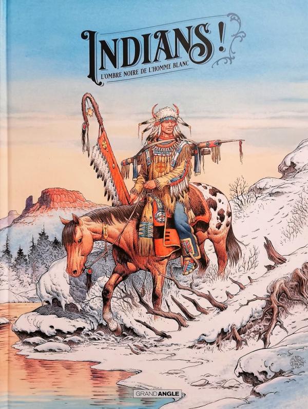 INDIANS - L'OMBRE NOIRE DE L'HOMME BLANC / TIRAGE BULLE AU MANS + EX-LIBRIS PULP'S