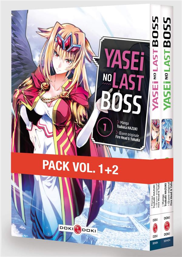 YASEI NO LAST BOSS - PACK PROMO VOL. 01 ET 02 - EDITION LIMITEE