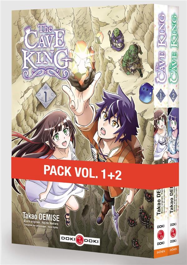 CAVE KING (THE) - THE CAVE KING - PACK PROMO VOL. 01 ET 02 - EDITION LIMITEE