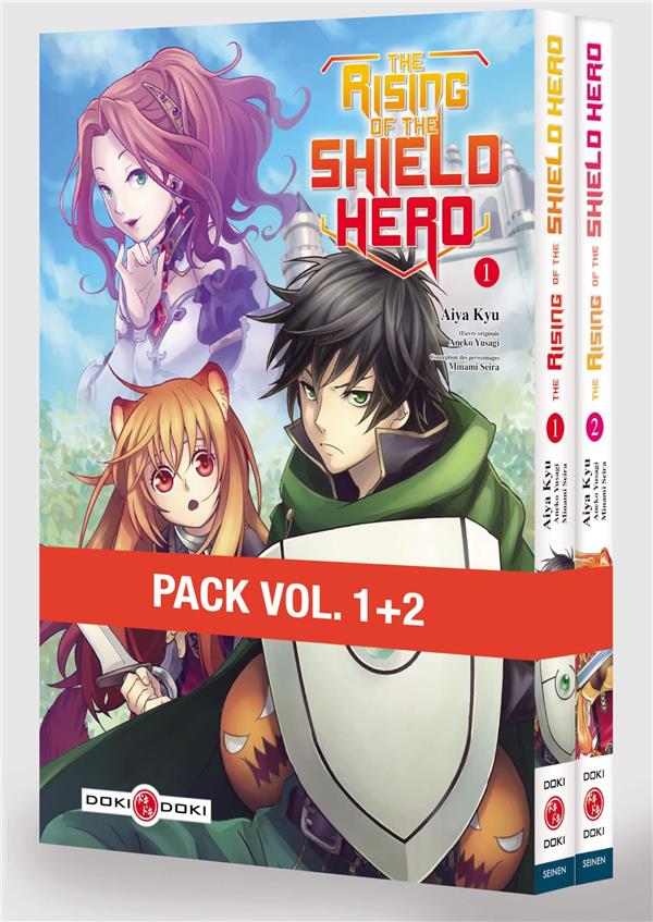 RISING OF THE SHIELD HERO (THE) - THE RISING OF THE SHIELD HERO - PACK PROMO VOL. 01 ET 02 - EDITION