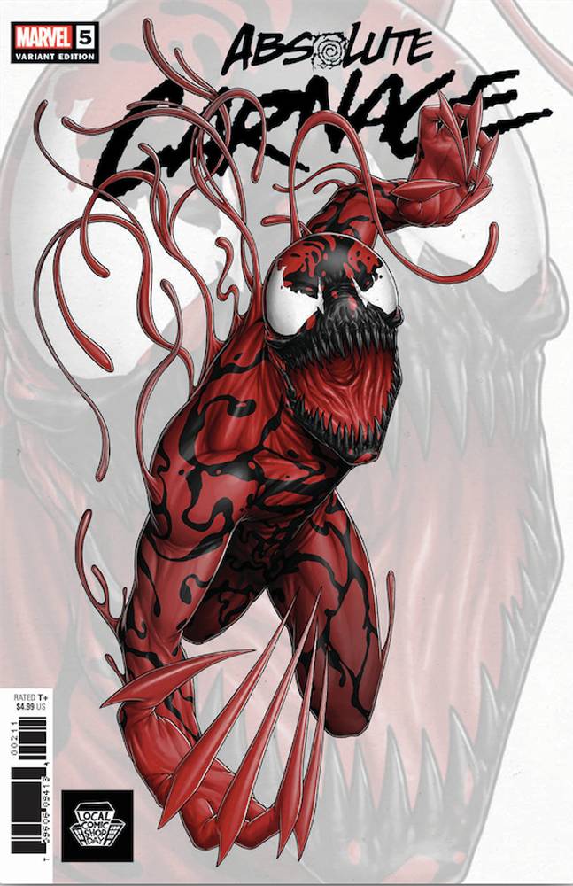 ABSOLUTE CARNAGE #5 (OF 5) LCSD 2019 CHRISTOPHER VAR