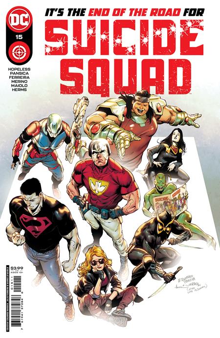 SUICIDE SQUAD #15 CVR A EDUARDO PANSICA