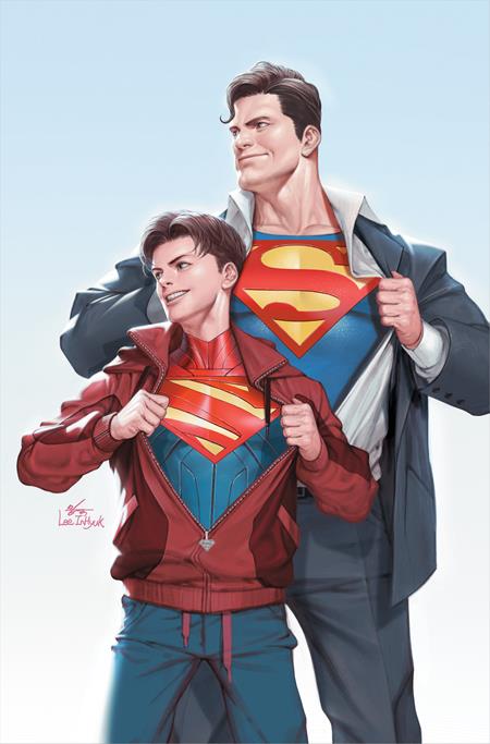 SUPERMAN #32 CVR B INHYUK LEE CARD STOCK VAR