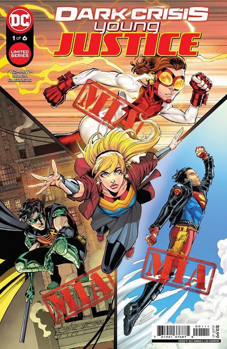 DARK CRISIS YOUNG JUSTICE #1 (OF 6) CVR A MAX DUNBAR