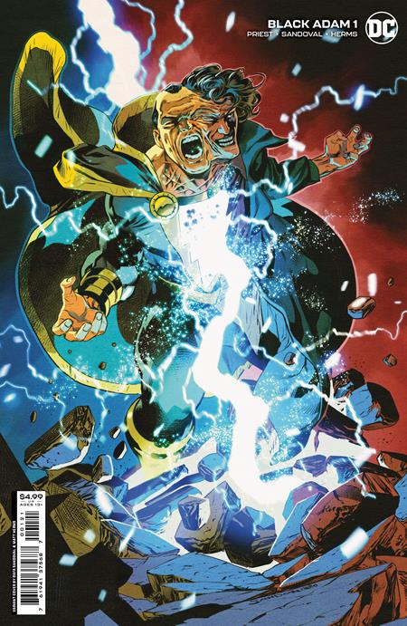 BLACK ADAM #1 CVR B RAFA SANDOVAL CARD STOCK VAR