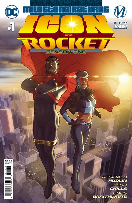 ICON & ROCKET SEASON ONE #1 (OF 6) CVR A TAURIN CLARKE