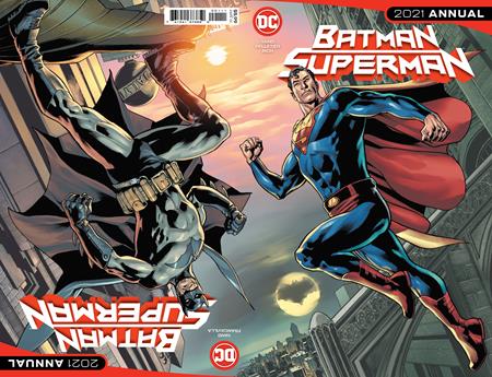 BATMAN SUPERMAN 2021 ANNUAL #1 CVR A BRYAN HITCH CONNECTED FLIP