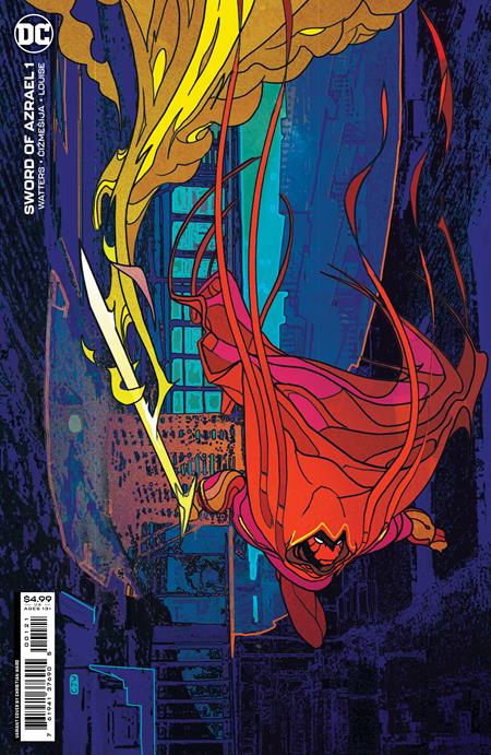 SWORD OF AZRAEL #1 (OF 6) CVR B CHRISTIAN WARD CARD STOCK VAR