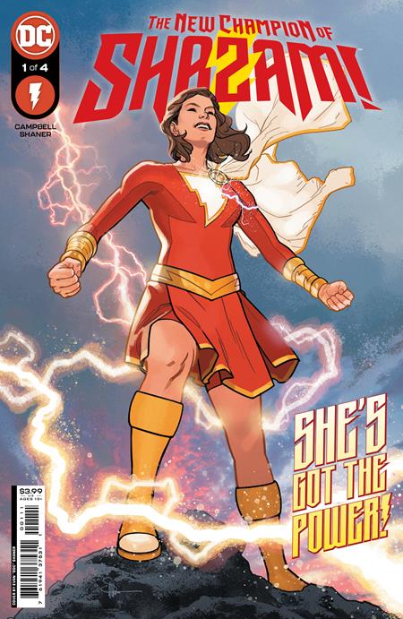 NEW CHAMPION OF SHAZAM #1 (OF 4) CVR A EVAN DOC SHANER