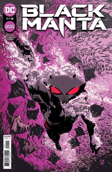 BLACK MANTA #1 (OF 6) CVR A VALENTINE DE LANDRO