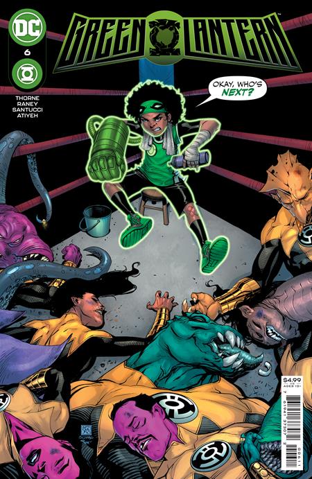 GREEN LANTERN #6 CVR A BERNARD CHANG