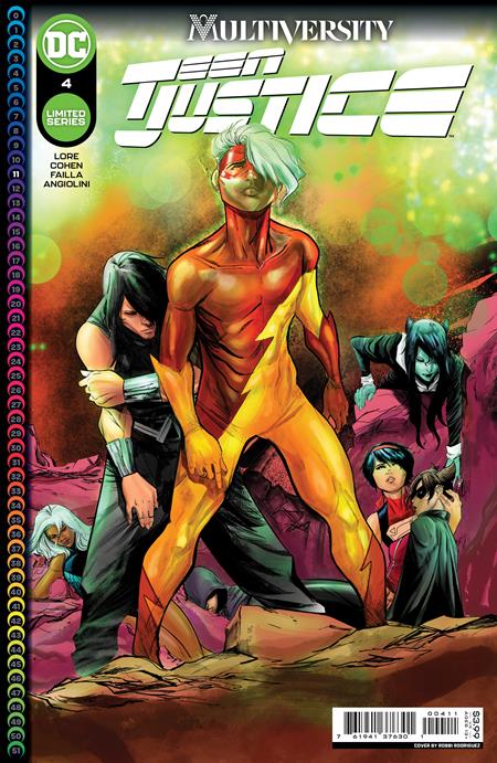 MULTIVERSITY TEEN JUSTICE #4 (OF 6) CVR A ROBBI RODRIGUEZ