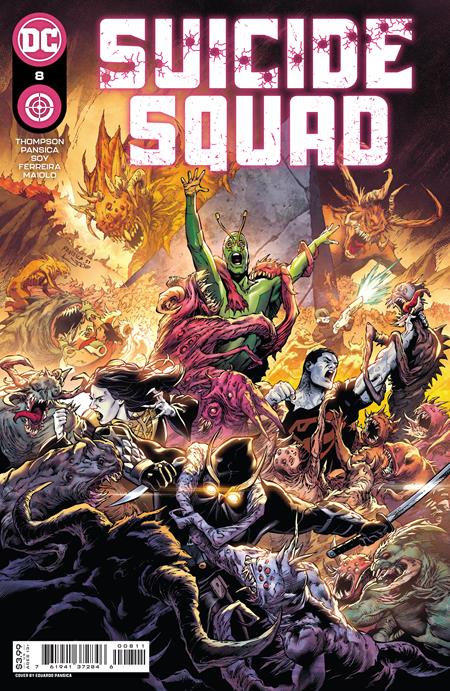 SUICIDE SQUAD #8 CVR A EDUARDO PANSICA