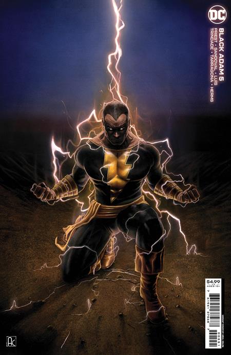 BLACK ADAM #5 CVR C ARIEL COLON CARD STOCK VAR