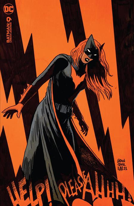 BATMAN URBAN LEGENDS #9 CVR B FRANCESCO FRANCAVILLA VAR (FEAR STATE)