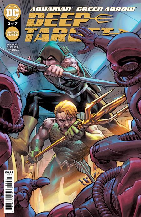 AQUAMAN GREEN ARROW DEEP TARGET #2 (OF 7) CVR A MARCO SANTUCCI